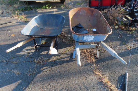 (2) WHEELBARROWS
