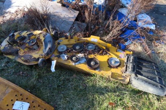 (2) 48 IN. MOWERS (AS IS)