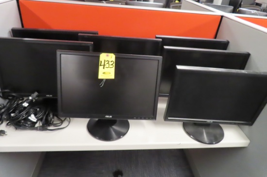 (7) ASUS 19 IN. MONITORS