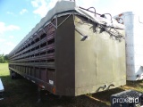 ’03 ACE 55’ STRAIGHT DECK  CATTLE TRAILER