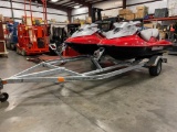 PAIR OF SEA DOO GTX AND SEA DOO GTX, ONE UNIT RUNS AND OPERATES, OTHER UNIT WOULD NOT START, TRAILER