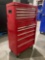 PROTO INDUSTRIAL PARTS CABINET / TOOL BOX ON WHEELS WITH CONTENTS , APPROX 30€ W x 18€ L x 47€ T