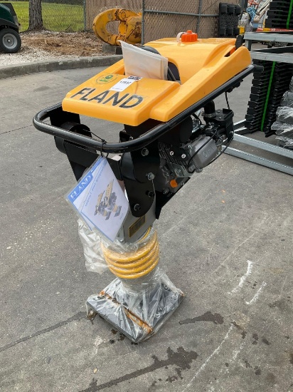 UNUSED FLAND FL 80 JUMPING JACK TAMPER, GAS POWERED, APPROX PERCUSSION RATE  650-695 PER MIN, APP...