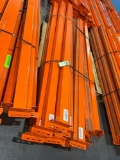 APPROX. QTY) 15 CROSS BEAMS FOR PALLET RACK, 8' BEAMS