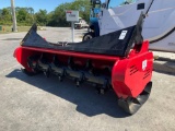 UNUSED GIYI FORESTRY MULCHER ATTACHMENT FOR UNIVERSAL SKID STEER, APPROX 72