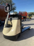 CROWN WP 2000 SERIES PALLET JACK MODEL WP2035-45, ELECTRIC, APPROX MAX CAPACITY 4500, 24 VOLTS, R...