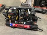UNUSED POWER TRAIN AIR COMPRESSOR MODEL PT-TT70G-CP, GAS POWERED,  APPROX 150 MAX RATED PSI, APPROX