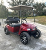 EZ-GO GOLF CART , ELECTRIC, BACK SEAT FOLD DOWN TO FLAT BED, BATTERY CHARGER INCLUDED, BILL OF SALE