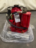 UNUSED ATE PRO USA 20 TON AIR HYDRAULIC BOTTLE JACK, APPROX 44,000LBS MAX CAPACITY 