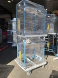 ( 2 ) UNUSED DOLLY CART ON WHEEL, APPROX 30€ W x 40€ L x 53€ H