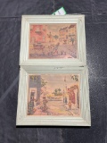 ( 2 ) SIKAT OF CHARLESTON IN FRAMES WALL DECOR,  APPROXIMATELY 20€ L X 16 W€ 