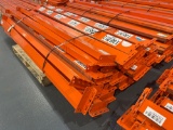 APPROX. QTY) 25 CROSS BEAMS FOR PALLET RACK, 8' BEAMS