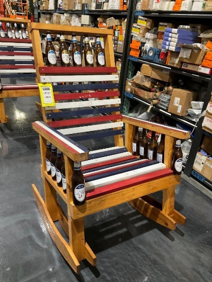MICHELOB ULTRA ROCKING CHAIR , APPROX 47" T