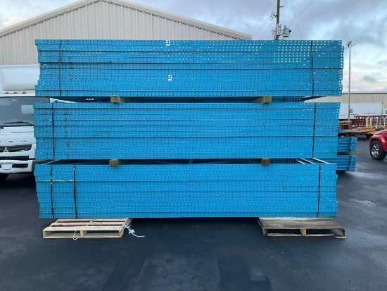 QTY 10 UPRIGHTS FOR PALLET RACK