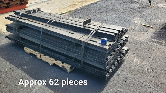 BLACK TRACKING, APPROXIMATELY 62 PIECES TOTAL