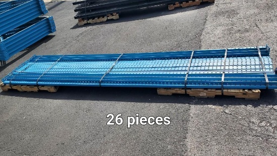 CROSSBEAMS FOR PALLETRACK, APPROX 26