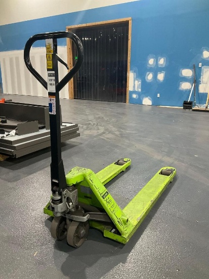 ULINE H-2708 PALLET JACK 48 x 27", 5500LB CAPACITY