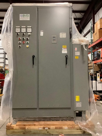 UNUSED NUCODRIVESVARIABLE FREQUENCY DRIVE MODEL VHD* VFD-0003B, WITH YASKAWA AC DRIVE A1000 INSIDE