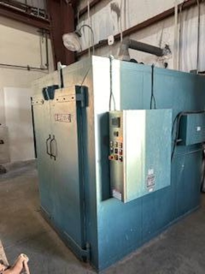 GRIEVE SHELF FLOOR LOAD OVEN,500 DEGREE MAX TEMP, 440VLTS, CONDITION UNKNOWN