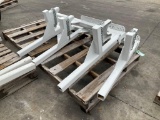 ( 2 ) HEAVY DUTY EQUIPMENT POLE RACKS FOR TRUCKS, APPROX 70