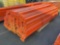 CROSSBEAMS FOR PALLET RACKING, APPROX 64...TOTAL, APPROX 8FT