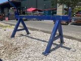 UNUSED SAWHORSE, APPROX 80in LONG