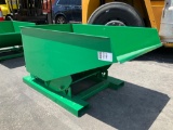 UNUSED DIGGIT L320 SELF DUMPING HOPPER WITH FORK POCKETS...
