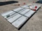( 1 ) STACK OF UNUSED METAL ROOF PANELS, APPROX 8FT L x 3FT W , APPROX 70 PANELS IN STACK