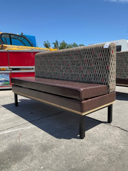 CHAIR BENCH SEAT, APPROX...72in W x 24in L x 36 in T