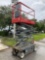 SKYJACK SCISSOR LIFT MODEL SJIII 3219, ELECTRIC, APPROX MAX PLATFORM HEIGHT 19FT, NON MARKING TIR...