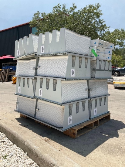 INTELLIPURE...AIR FILTERS - PALLET OF ( 14 ) SUPER V WH604 AIR HANDLER V-BANK AIR FILTERS WITH ( ...