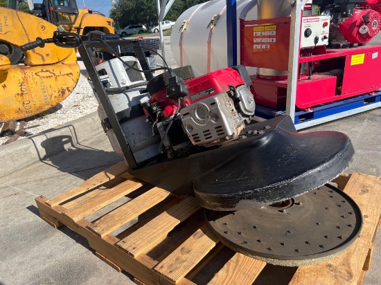 PROPANE BUFFER W/ HONDA MOTOR, RUNS & OPERATES, TANK INCLUDED