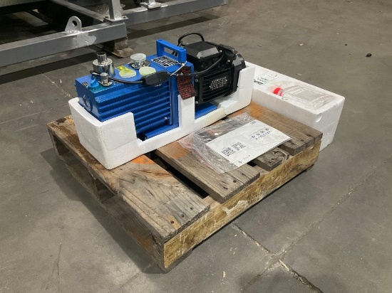 ROTARY VANE VACUUM PUMP. 220V 550W