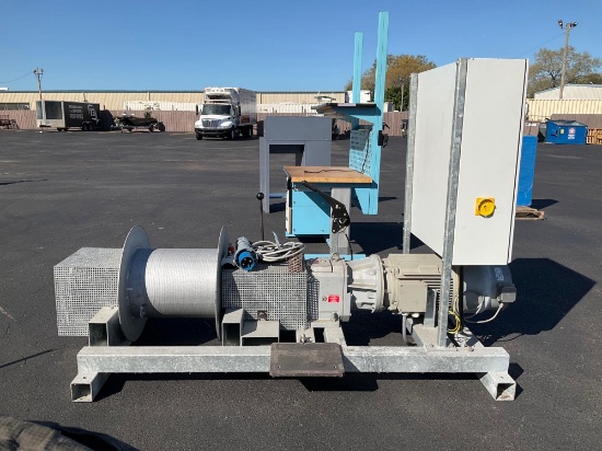 POWER WINCH, APPROX 104? L...