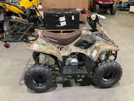 TAO MOTOR BOULDER B1 MINI ATV , GAS POWERED, BILL OF SALE ONLY