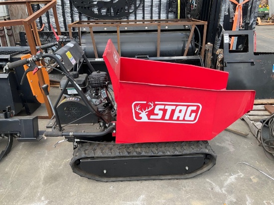 UNUSED STAG MINI DUMPER MODEL TD50-B, GAS POWERED, BRIGGS AND STRATTON CR950 208cc MOTOR