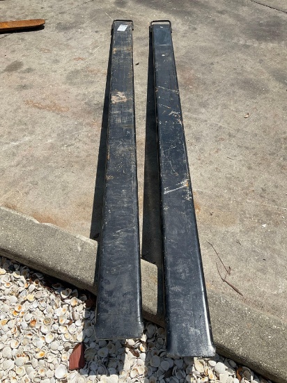 FORK EXTENSIONS, APPROX 7FT LONG...