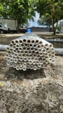 LOT OF PVC PLUMBING PIPE...ASTM D1785 SCH40, APPROX...3/4in x 10ft, APPROX 1000ft BUNDLE ( PLEASE...