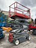 2017 SKYJACK SCISSOR LIFT MODEL SJ4626, ELECTRIC, APPROX MAX PLATFORM HEIGHT 26FT, NON MARKING