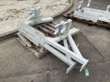 ( 2 ) HEAVY DUTY EQUIPMENT POLE RACKS FOR TRUCKS, APPROX 70