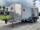 2015...SAUBER OIL FILTRATION TRAILER MODEL 1594, TANDEM 8K AXLES, APPROX GVWR 17,750, DUAL DOOR T...