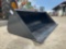 UNUSED BUCKET... ATTACHMENT FOR UNIVERSAL SKID STEER, APPROX 60IN