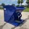 UNUSED 1CU YARD SELF DUMPING HOPPER WITH FORK POCKETS