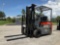 TOYOTA FORKLIFT MODEL 5FBE15, ELECTRIC, APPROX MAX CAPACITY 2800, MAX HEIGHT 107IN, TILT, SIDE SH...