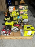 LOT OF ASSORTED POWER TOOL