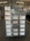 ASSORTED MULTICOLORED PLASTIC BINS; MULTIPLE MAKES, SIZES, & MODELS, INCLUDING SSISCHAEFER MODEL