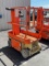 2017 JLG MANLIFT MODEL 1230ES, ELECTRIC, APPROX MAX PLATFORM HEIGHT 12FT, NON MARKING TIRES, BUILT