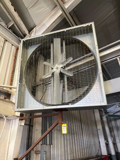 54" INDUSTRIAL FAN, OPERATES