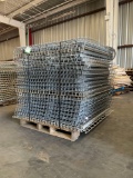 PALLET OF WIRE GRATES FOR PALLET RACKING, APPROX 48in x 46in