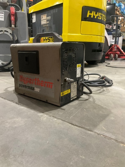 HYPERTHERM POWERMAX 380 PLASMA CUTTING SYSTEM , WORKS...